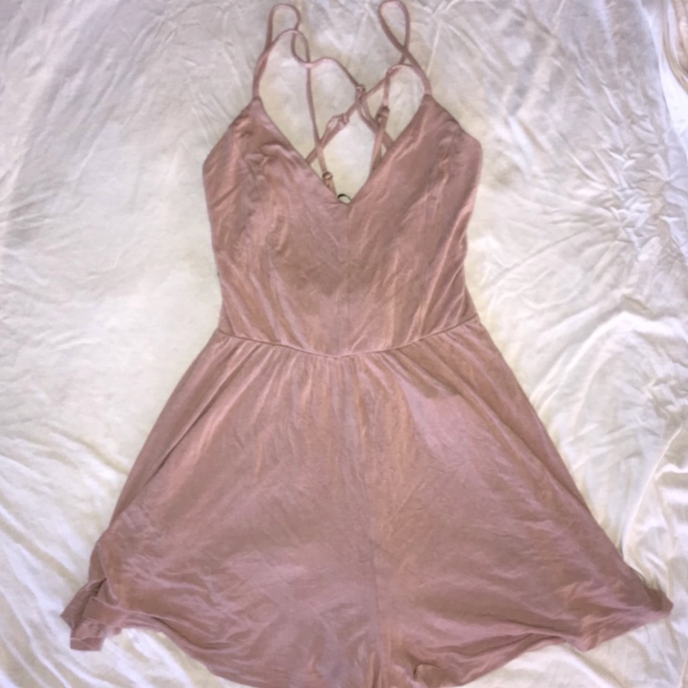 pink romper